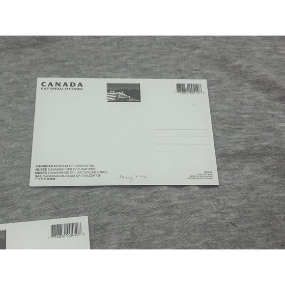 Canadian Museum of Civilization Hardpaper Lot Of Three Postcard - Picture 7 of 7